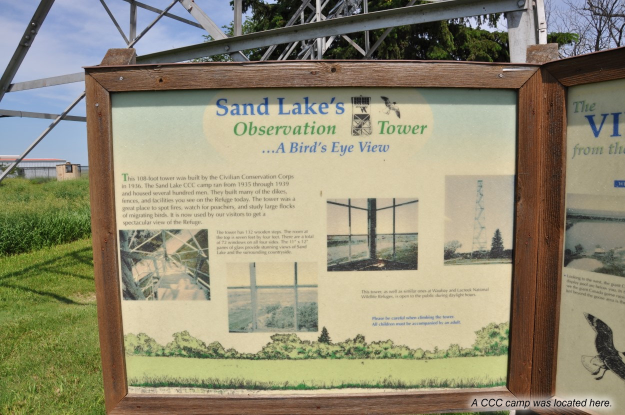 Sand Lake - CCC Camp Location Sand Lake - CCC Camp Location