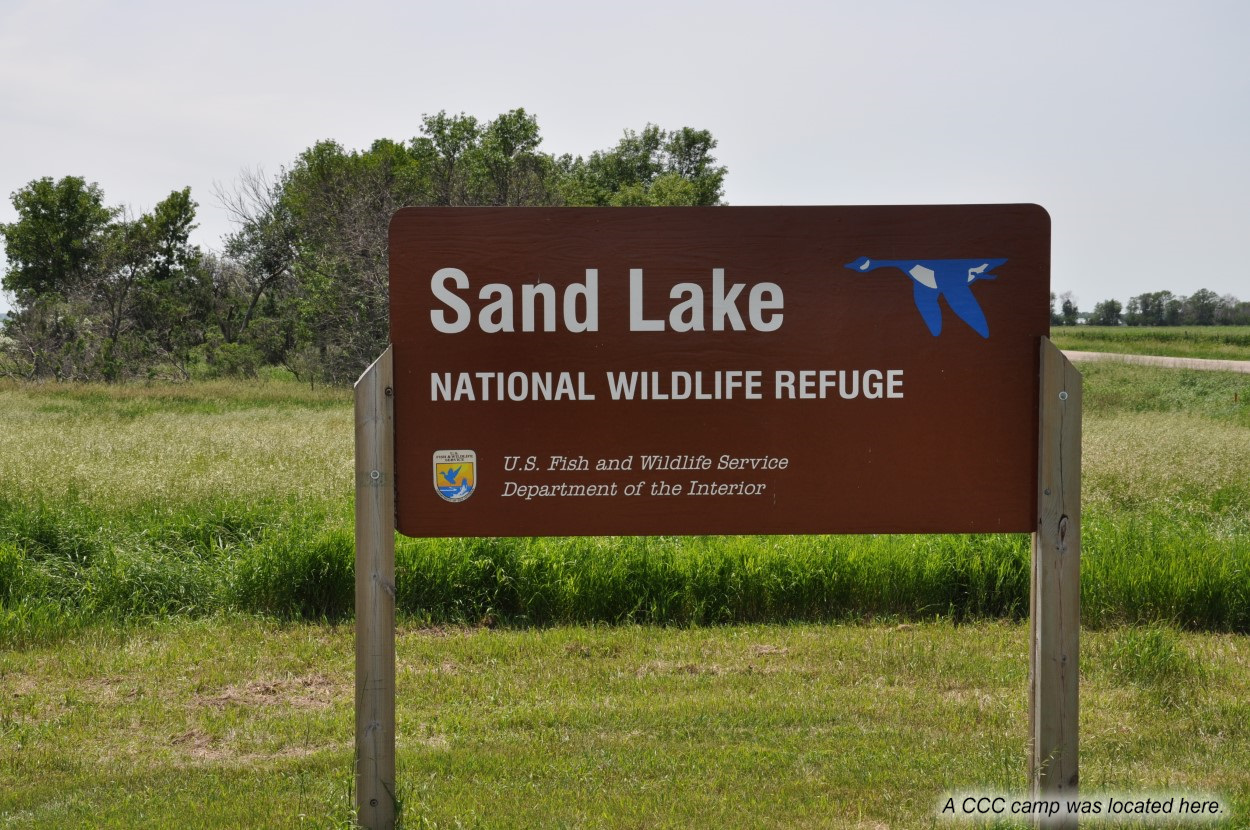 Sand Lake - CCC Camp Location Sand Lake - CCC Camp Location