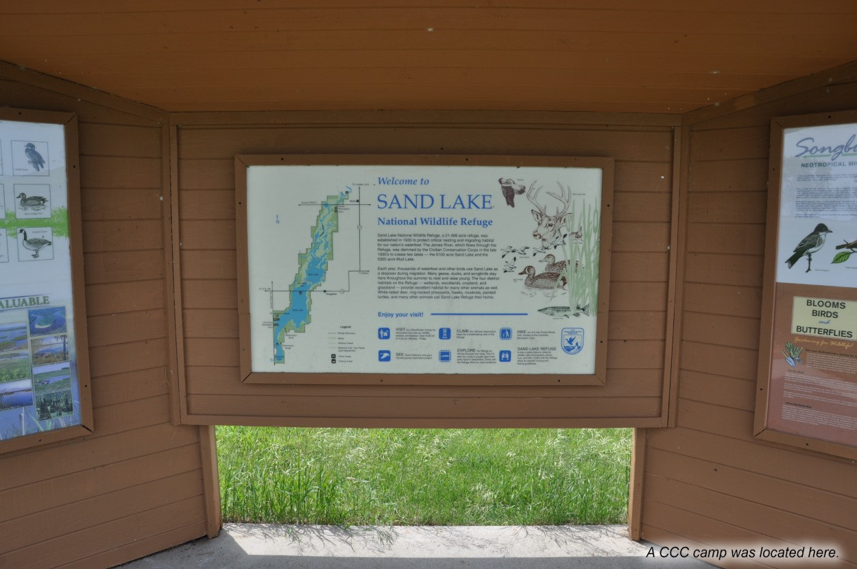 Sand Lake - CCC Camp Location Sand Lake - CCC Camp Location