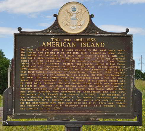 American Island until 1953