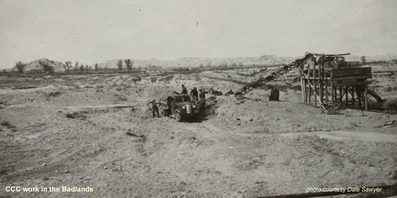 Badlands CCC work