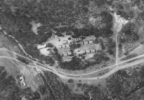 CCC Camp Pactola from the air CCC Camp Pactola from the air