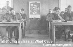 Classroom at Wind Cave Classroom at Wind Cave