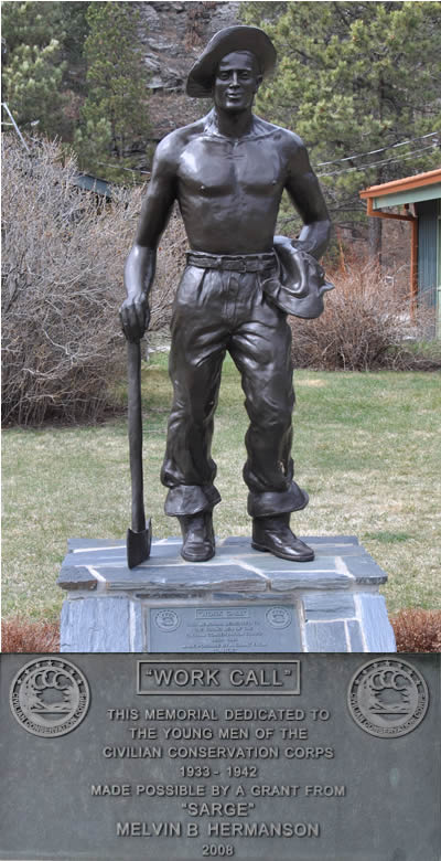 CCC Statue