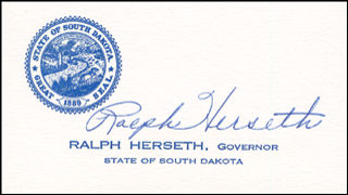 Ralph Herseth elected governor Ralph Herseth elected governor