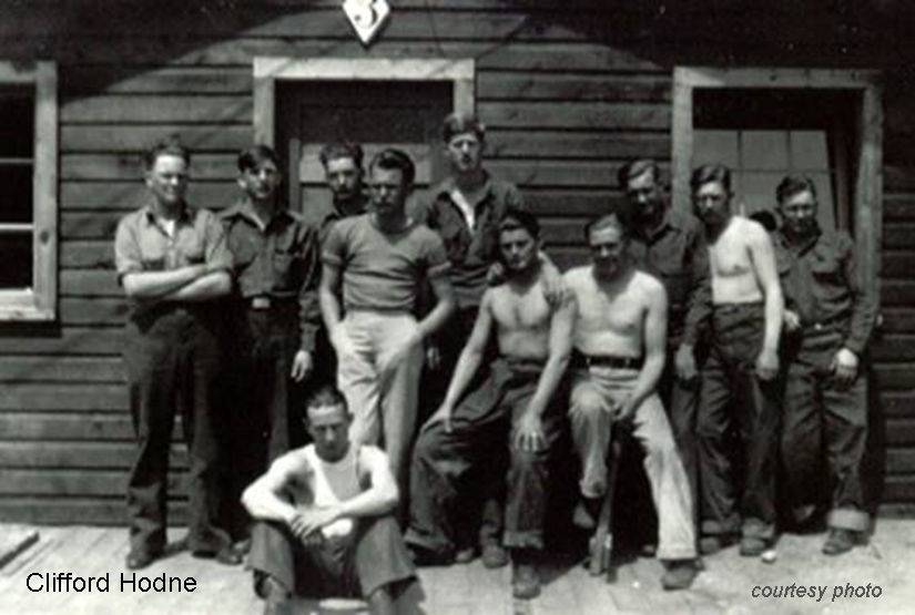 He worked in the C.C. Camp in 1934-35 He worked in the C.C. Camp in 1934-35