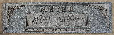 Reuben Meyer, 85, Wagner Reuben Meyer, 85, Wagner