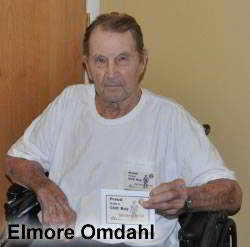 Elmore Omdahl Receives Recognition - Age 100