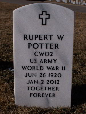 Rupert W. 'Buck' Potter Rupert W. 'Buck' Potter