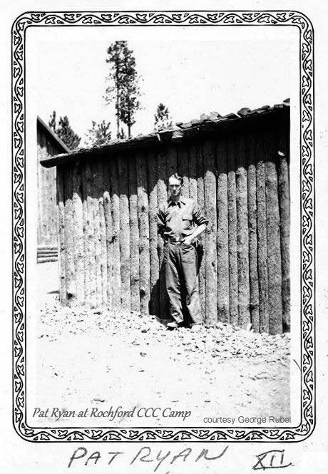 Pat Ryan at CCC Camp Rochford Pat Ryan at CCC Camp Rochford