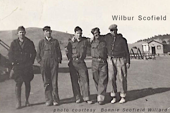 Wilbur Scofield - in CCC Camp