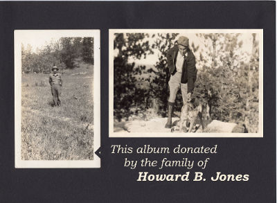 Howard B. Jones Scapbook Howard B. Jones Scapbook