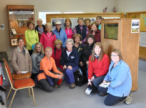 Divas Hiking Clup at Museum Divas Hiking Clup at Museum