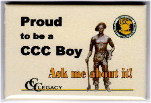 CCC Boy Pin