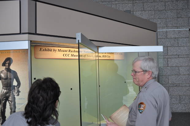 CCC Display at Mount Rushmore