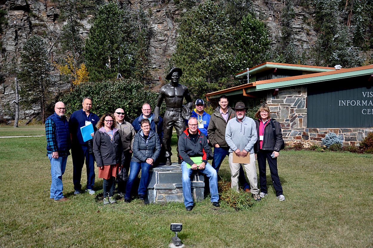 Educators on Retreat visit CCC Museum