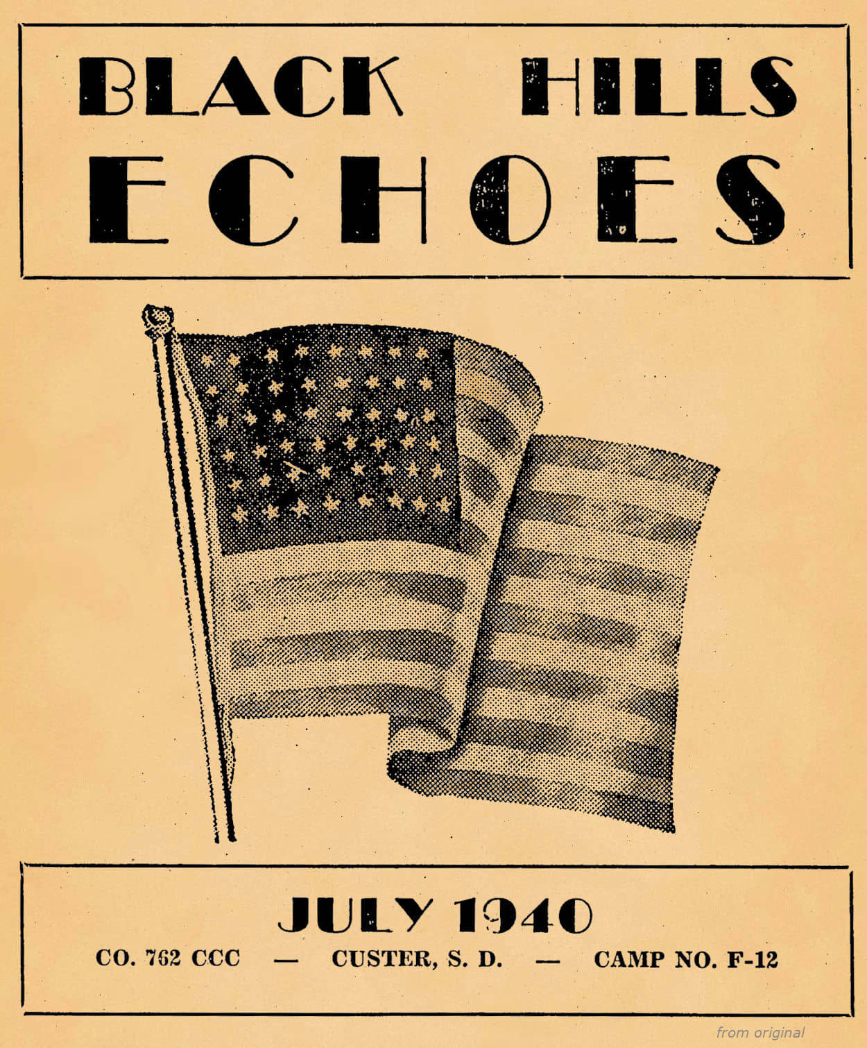 Black Hills Echoes, July 1940