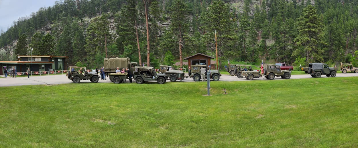Military Vehicle Convoy