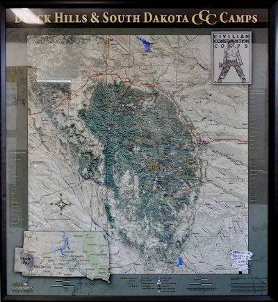 CCC Map of South Dakota