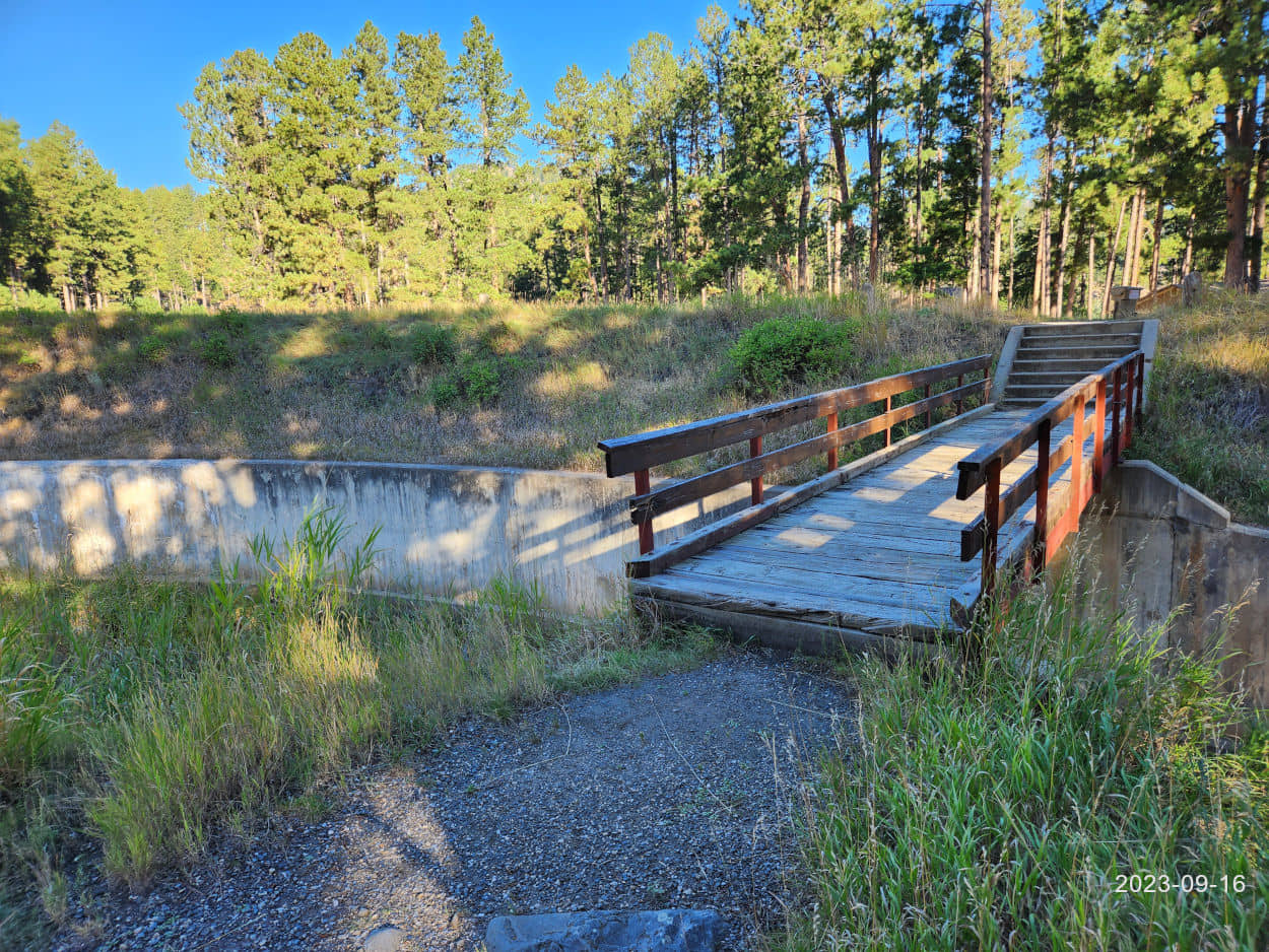 The walkway today - 2023