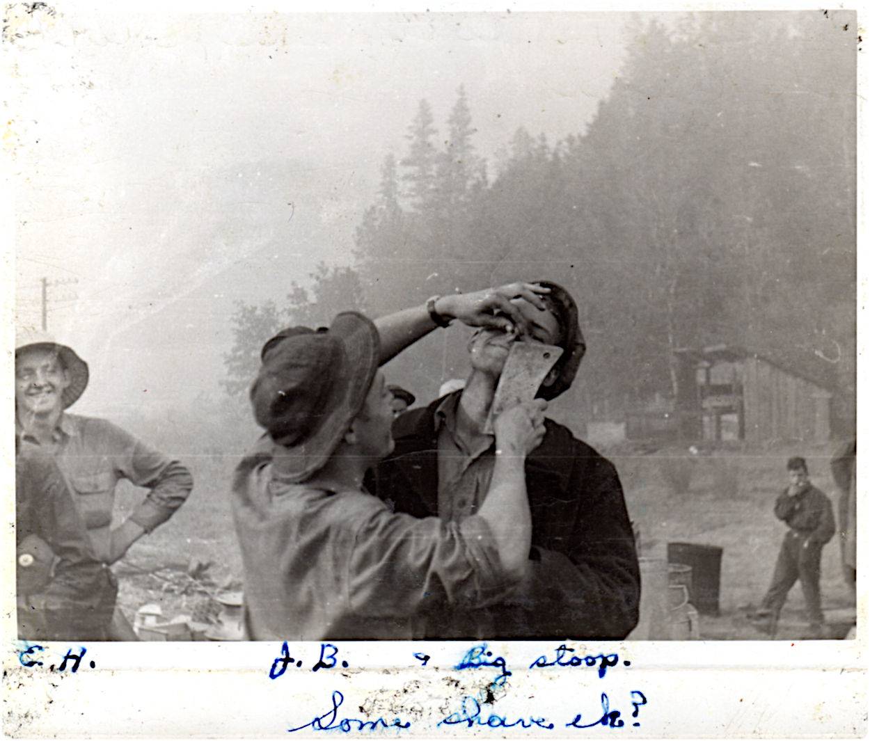 Photo from Albert Rose - Camp Roubaix - courtesy Angela Harper