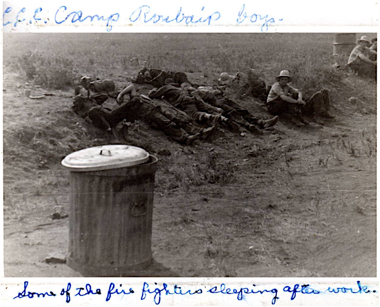 Photo from Albert Rose - Camp Roubaix - courtesy Angela Harper