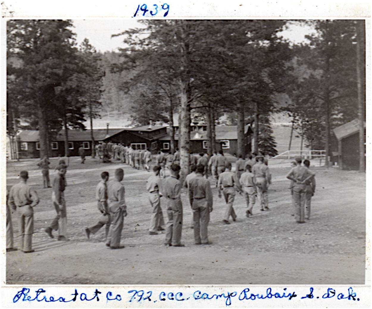 Photo from Albert Rose - Camp Roubaix - courtesy Angela Harper