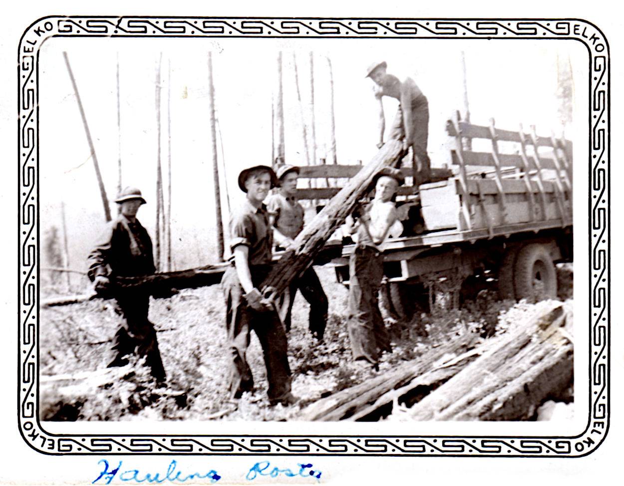 Photo from Albert Rose - Camp Roubaix - courtesy Angela Harper