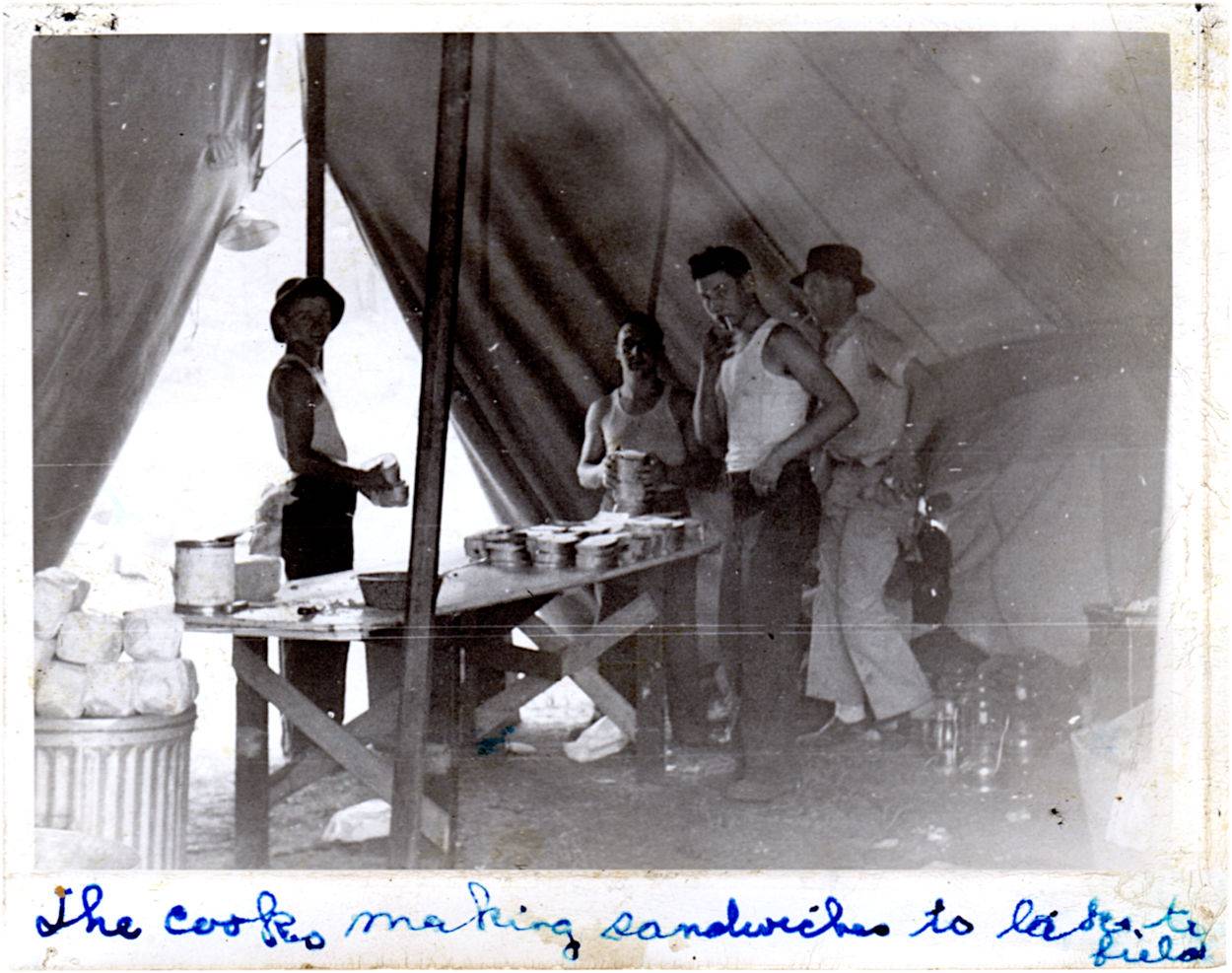 Photo from Albert Rose - Camp Roubaix - courtesy Angela Harper