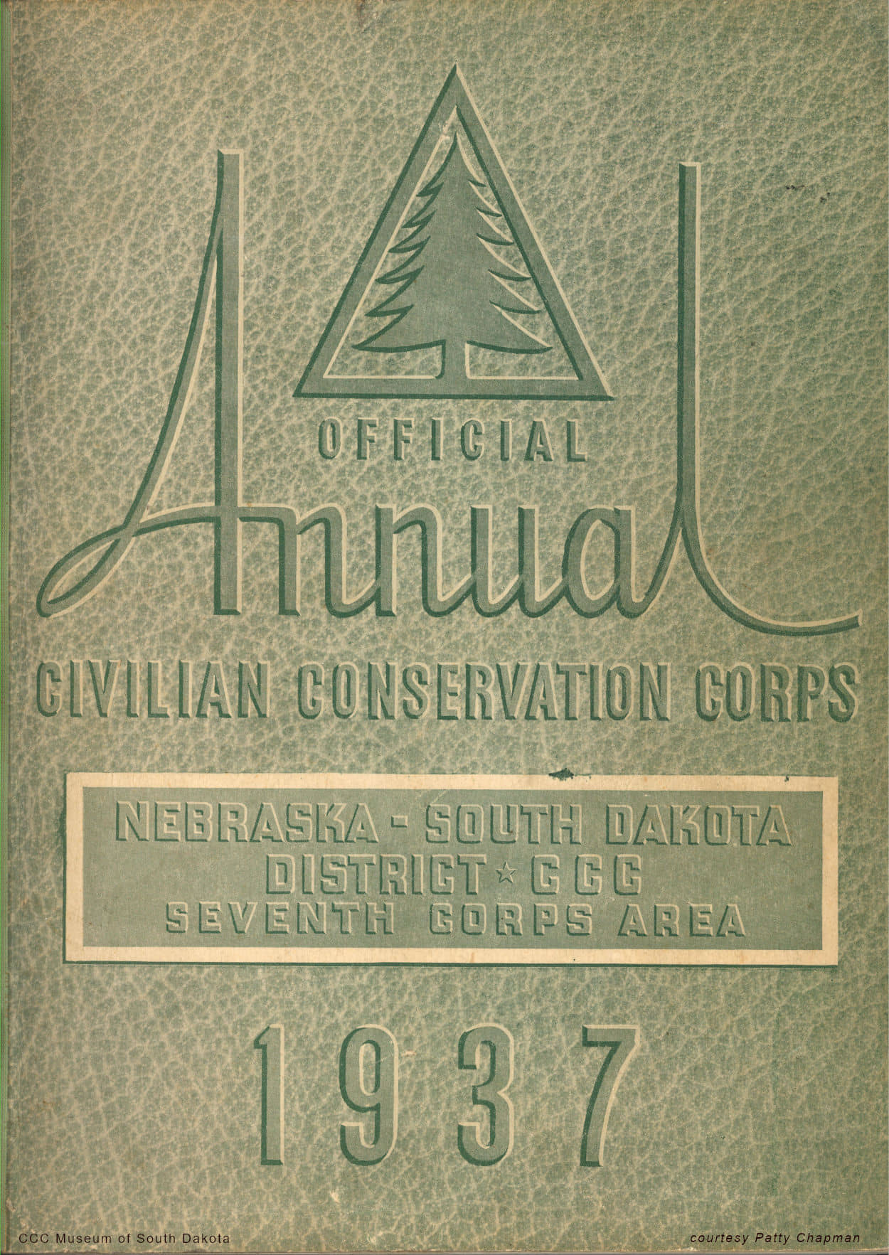 Cover of the 1937 District Annual