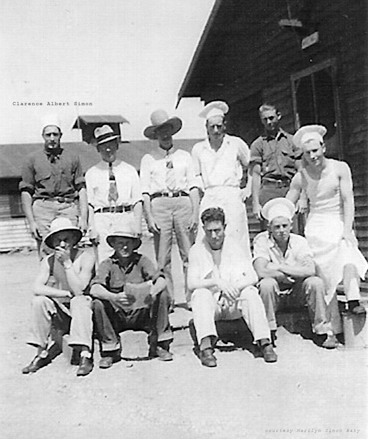Photo from Clarence Albert Simon CCC days. Photo from Clarence Albert Simon CCC days.