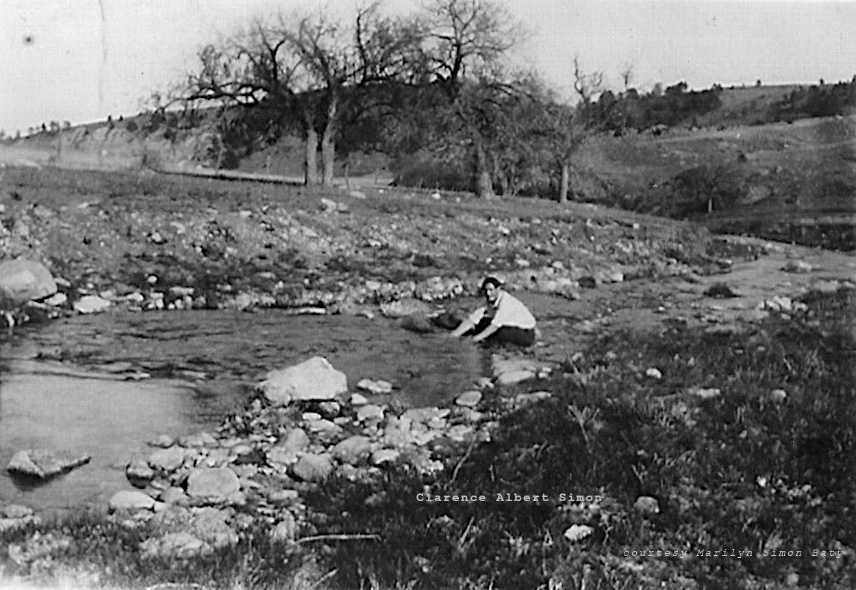 Photo from Clarence Albert Simon CCC days.