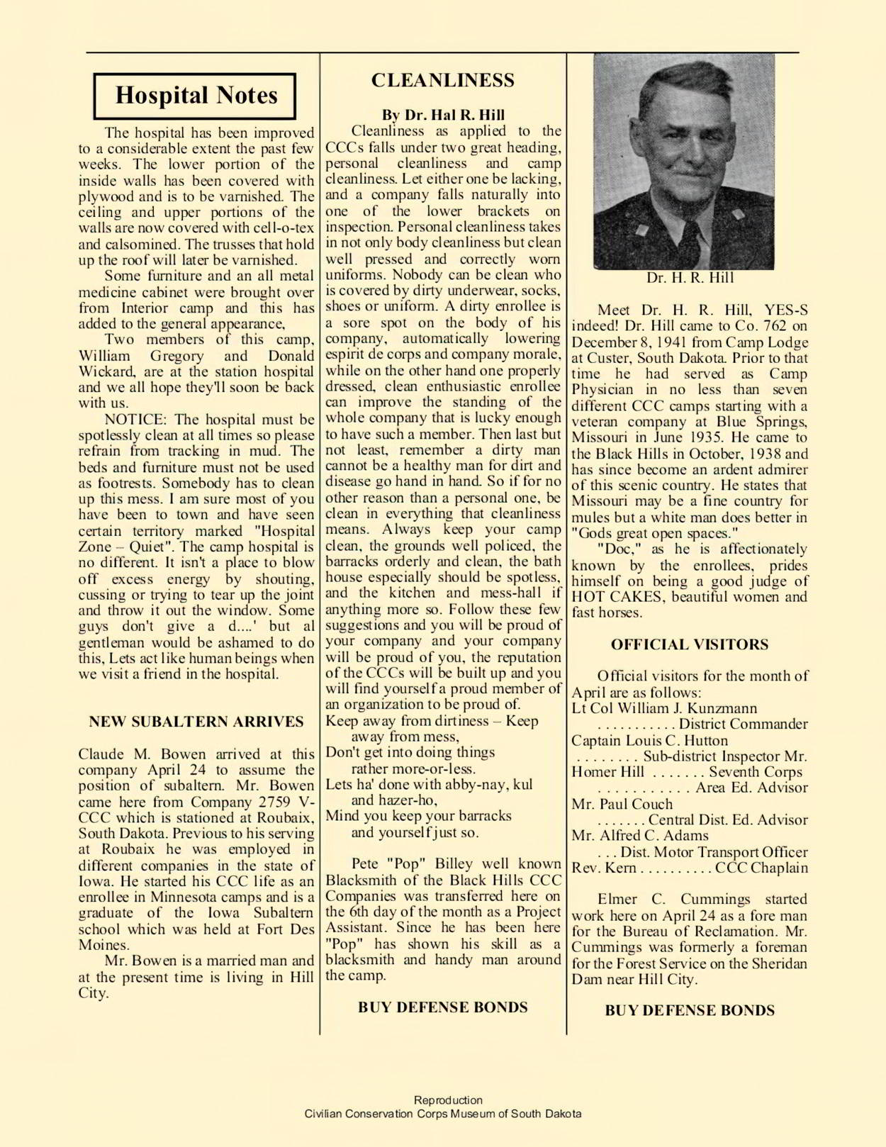 Black Hills Echoes April 1942 - Page 3 Black Hills Echoes April 1942 - Page 3