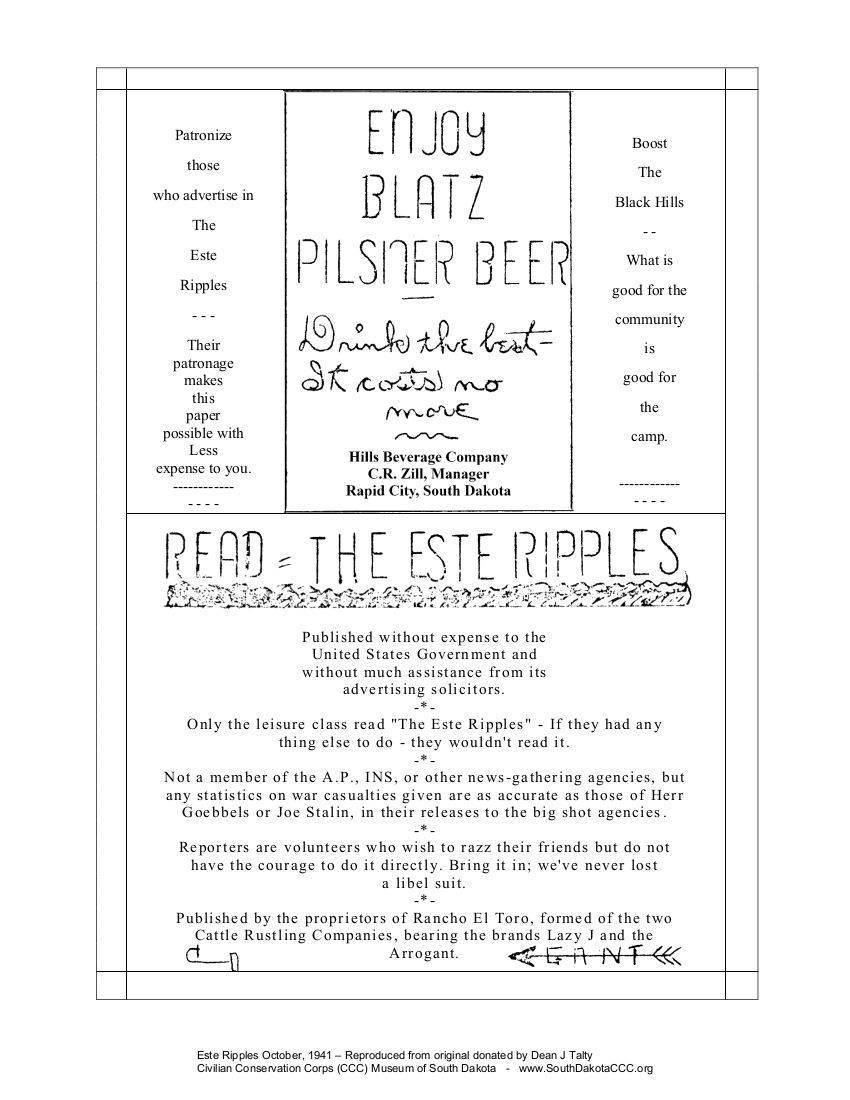 Reproduced from original donated by Dean Talty