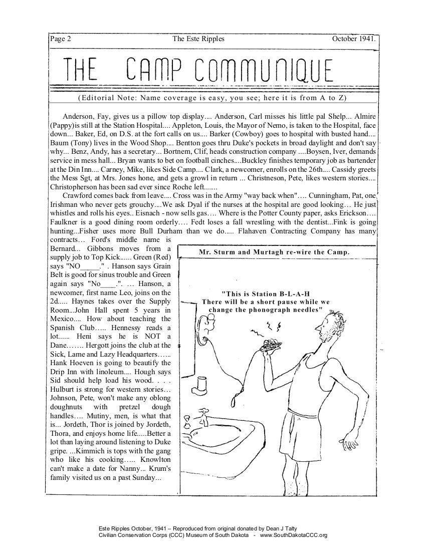 Reproduced from original donated by Dean Talty