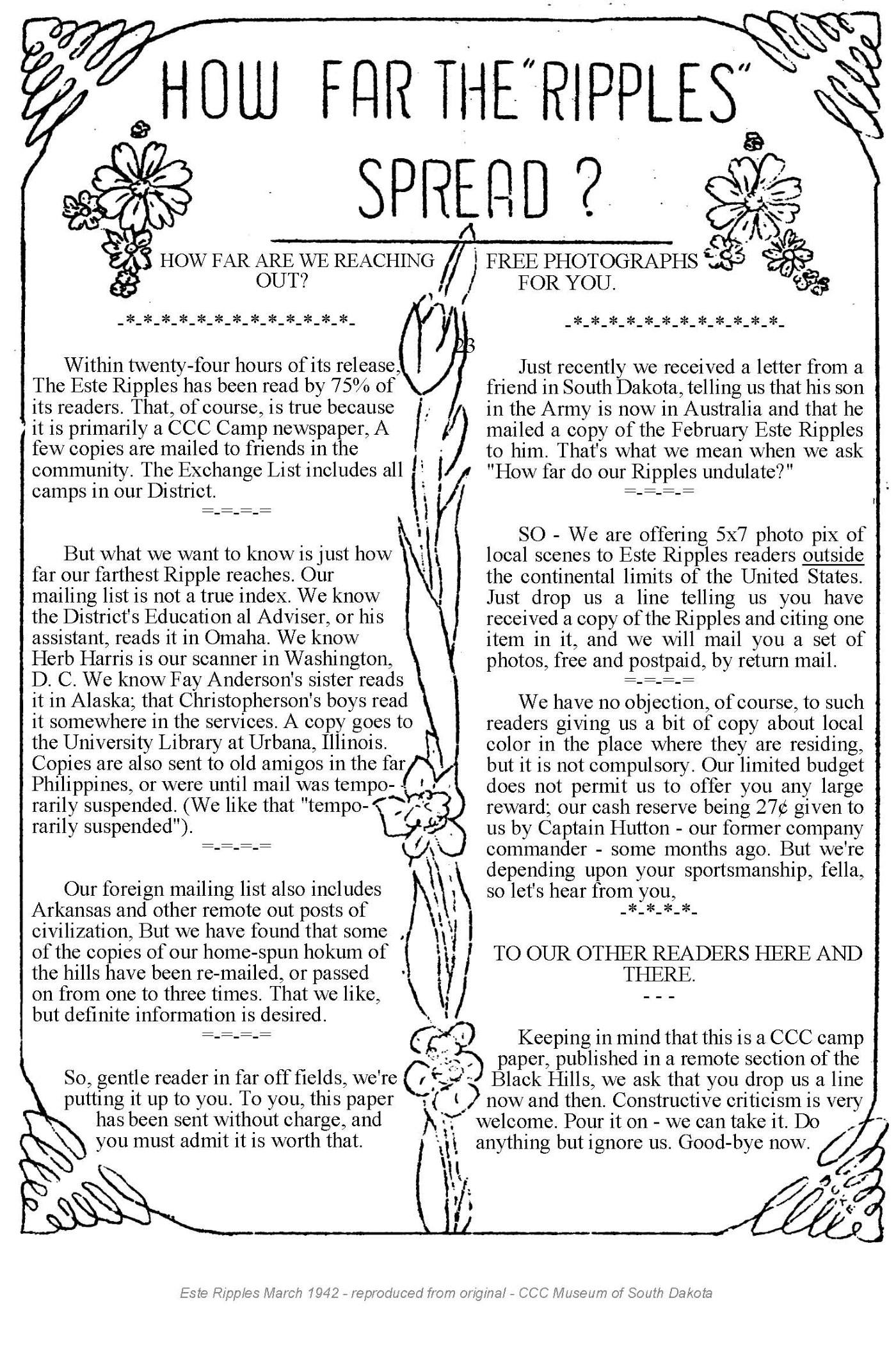 Este Ripples March 1942 Este Ripples March 1942