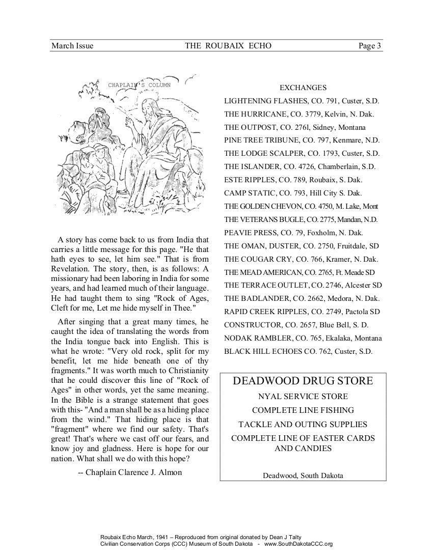 Reproduced from original donated by Dean Talty