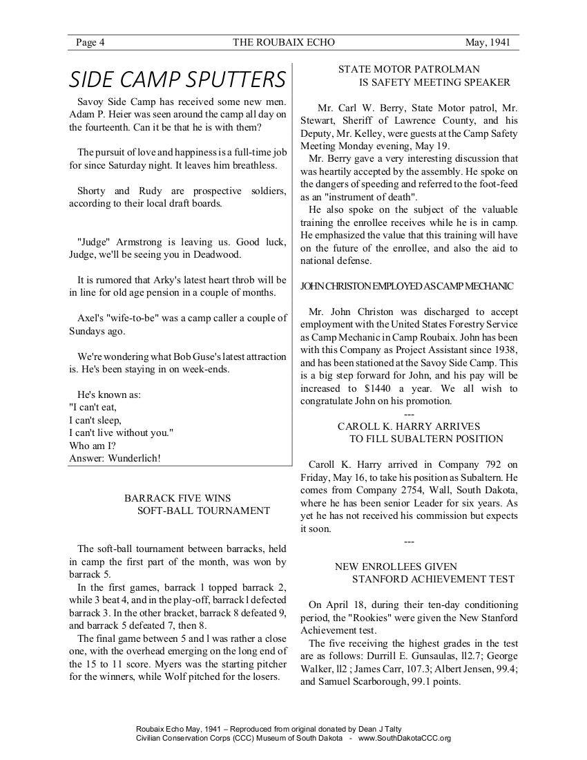 Reproduced from original donated by Dean Talty