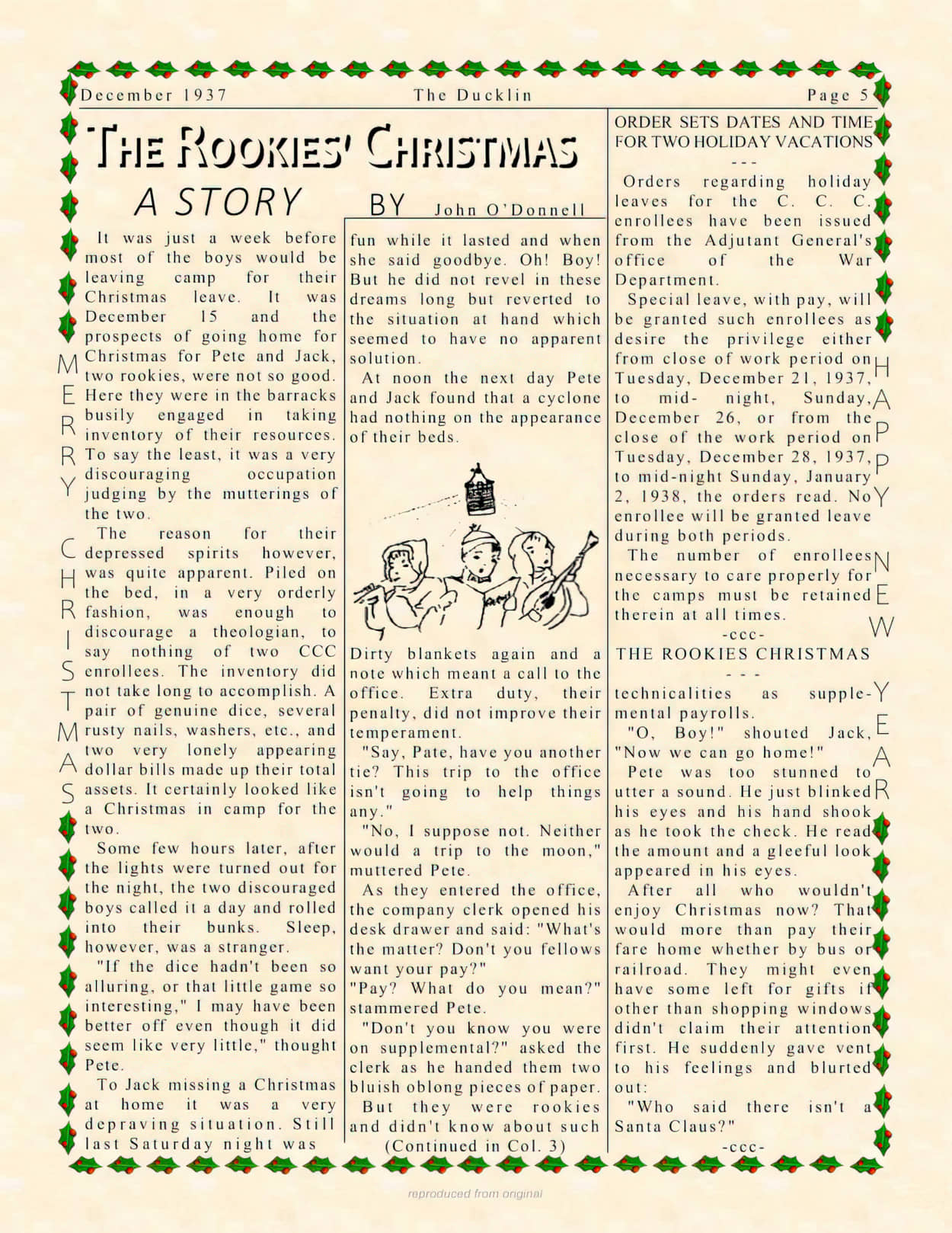 The Rookies Christmas story