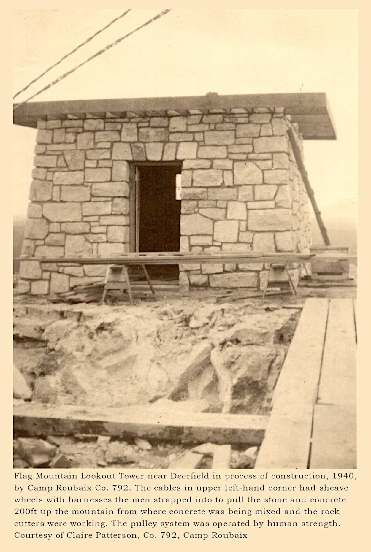Photo of Flag Mountain from Claire Patterson collection