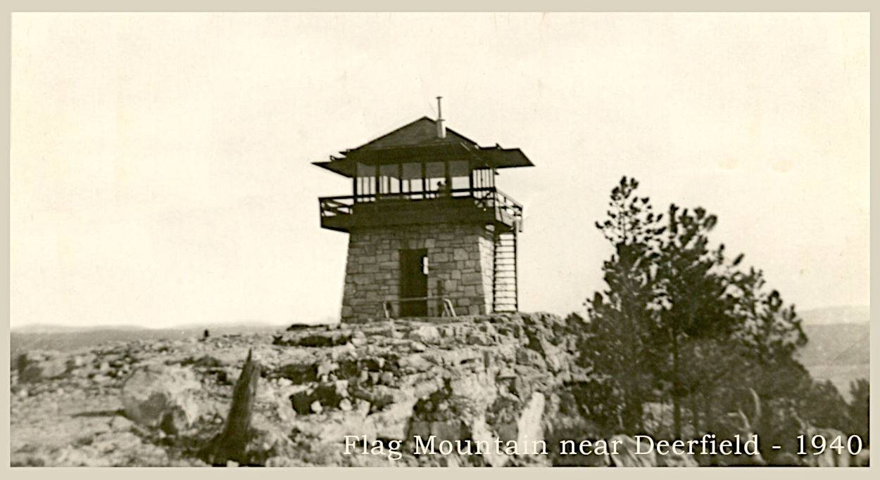 Flag Mountain lookout tower