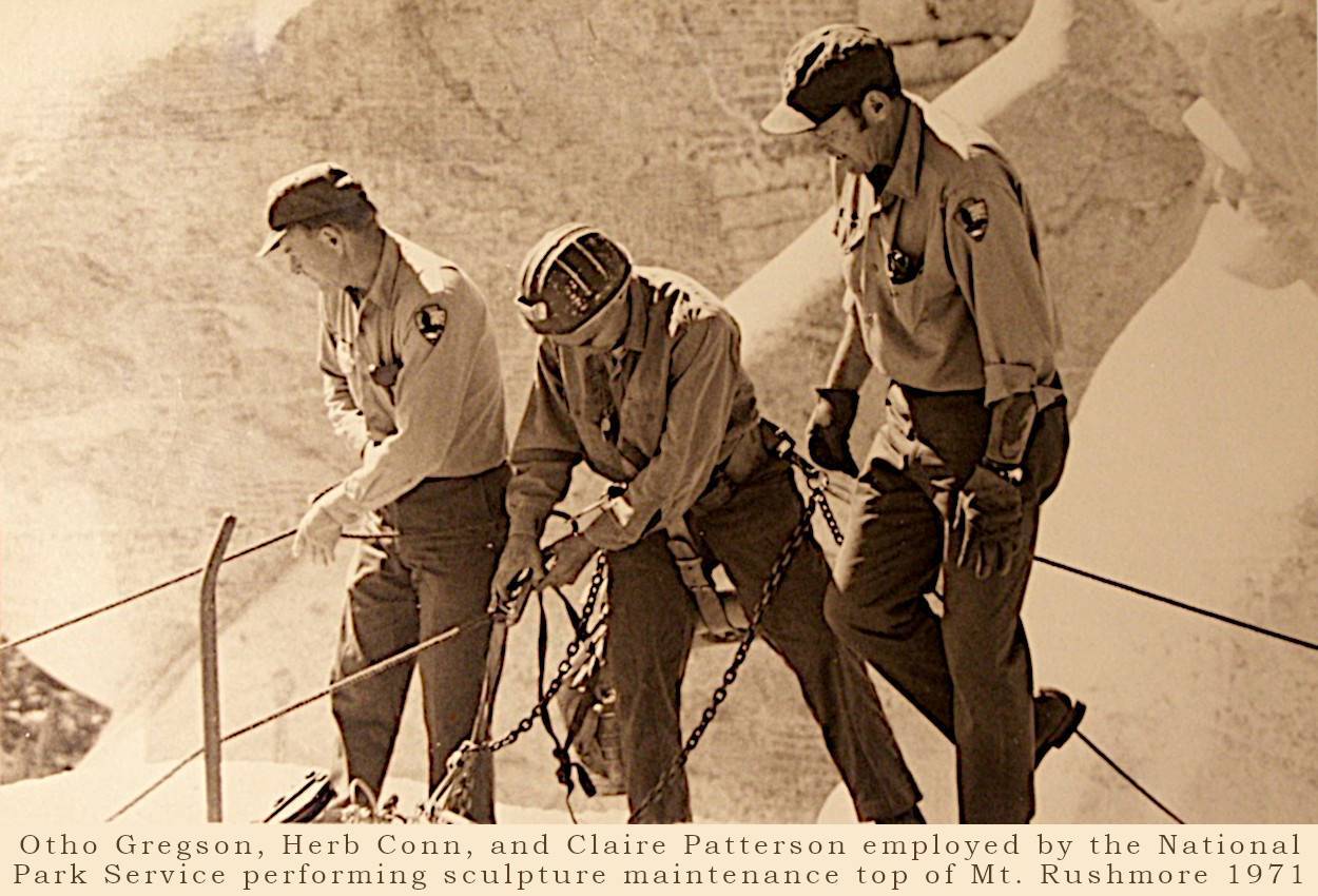 Otho Gregson, Herb Conn, Clair Patterson NPS