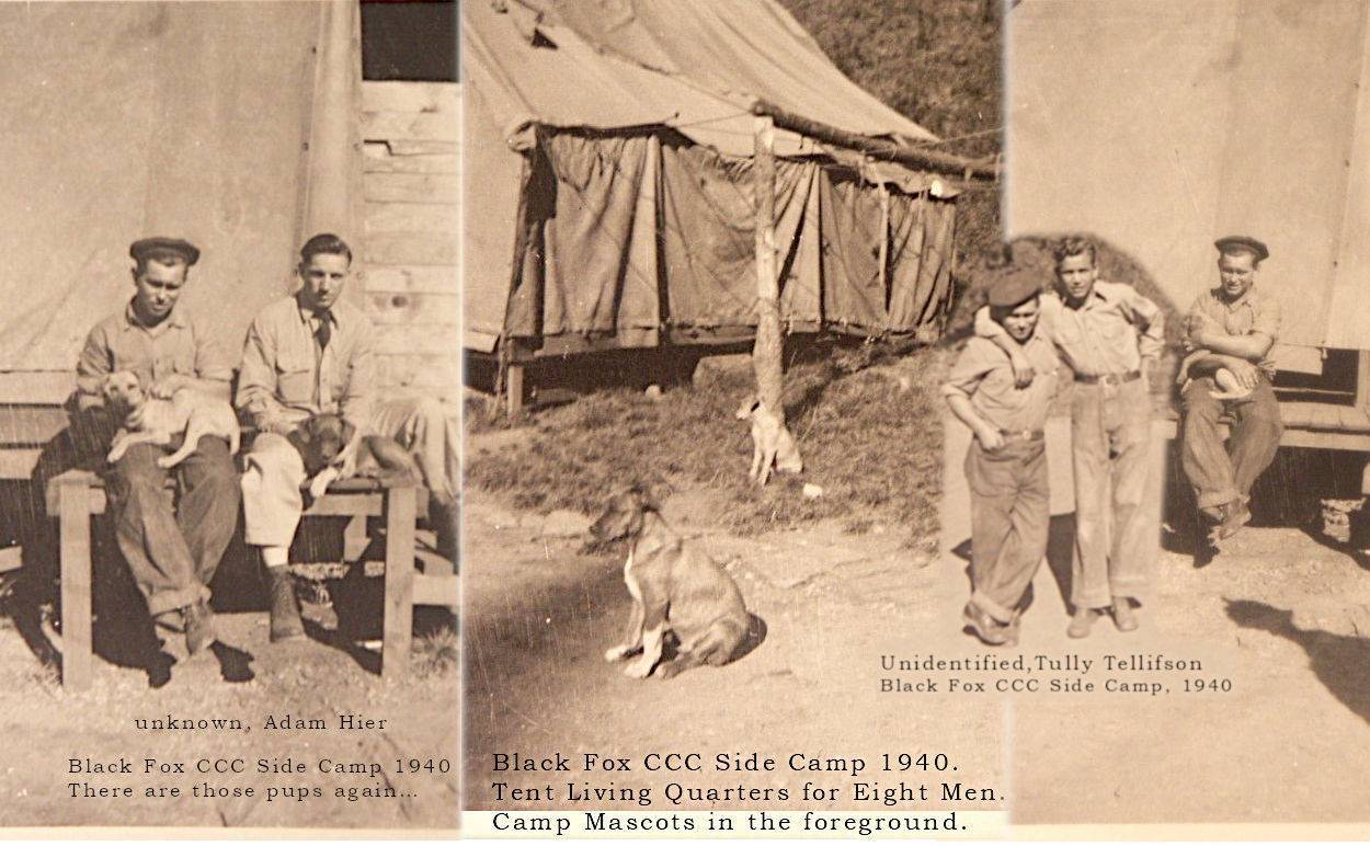 Black Fox side camp 1940