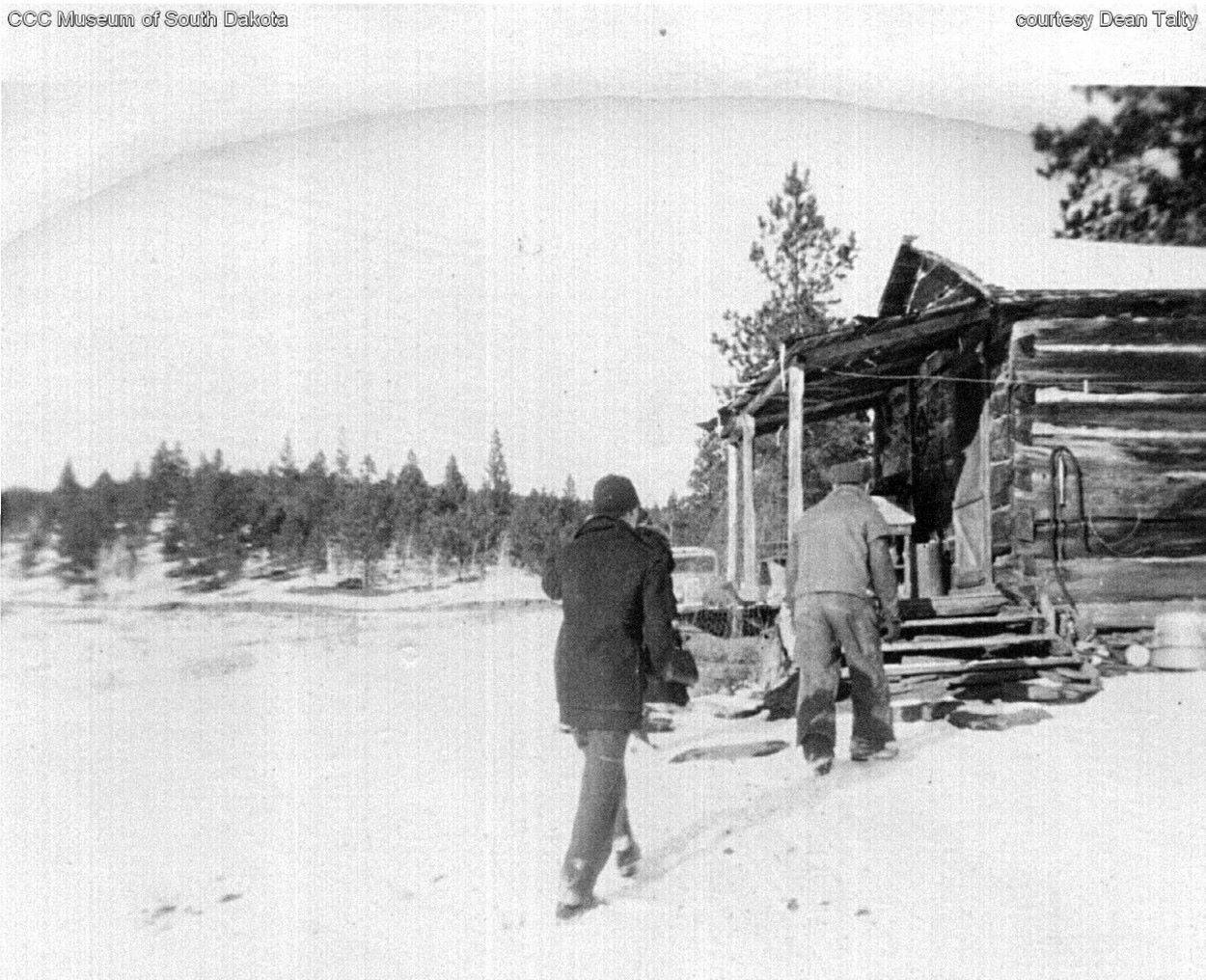 CCC Cabin in Winter