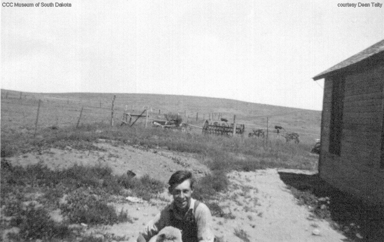 Arnold Claseman at CCC Camp