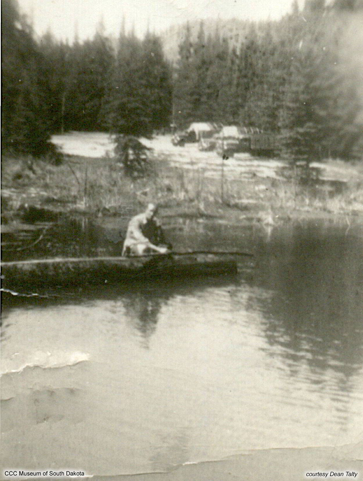 Fishing Near CCC Camp