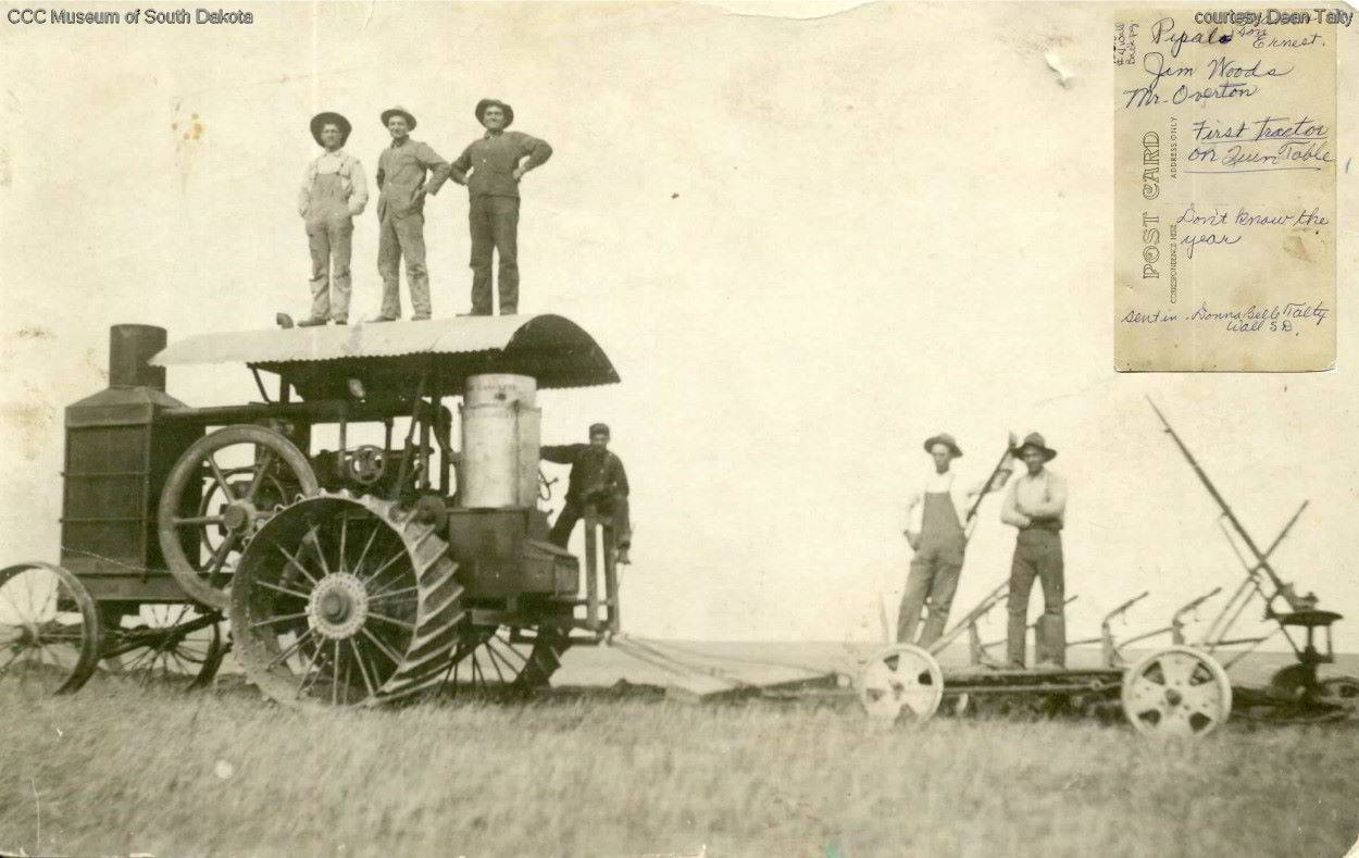 First Tractor on Quinn Table