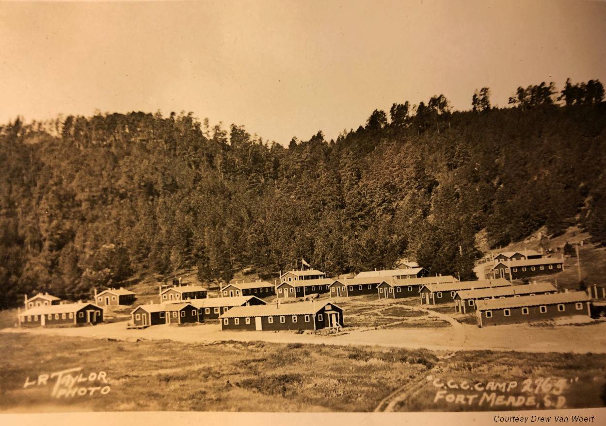 Donald Dale Van Woert in the CCC