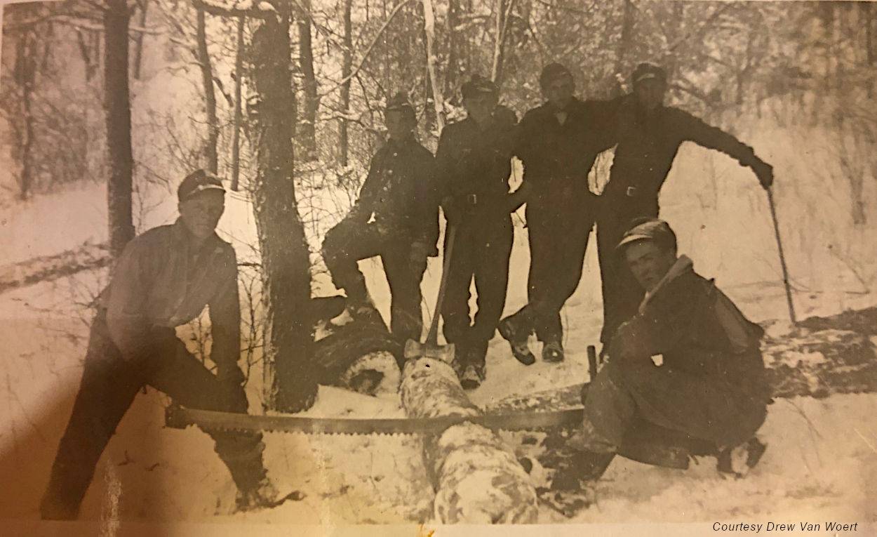 Donald Dale Van Woert in the CCC