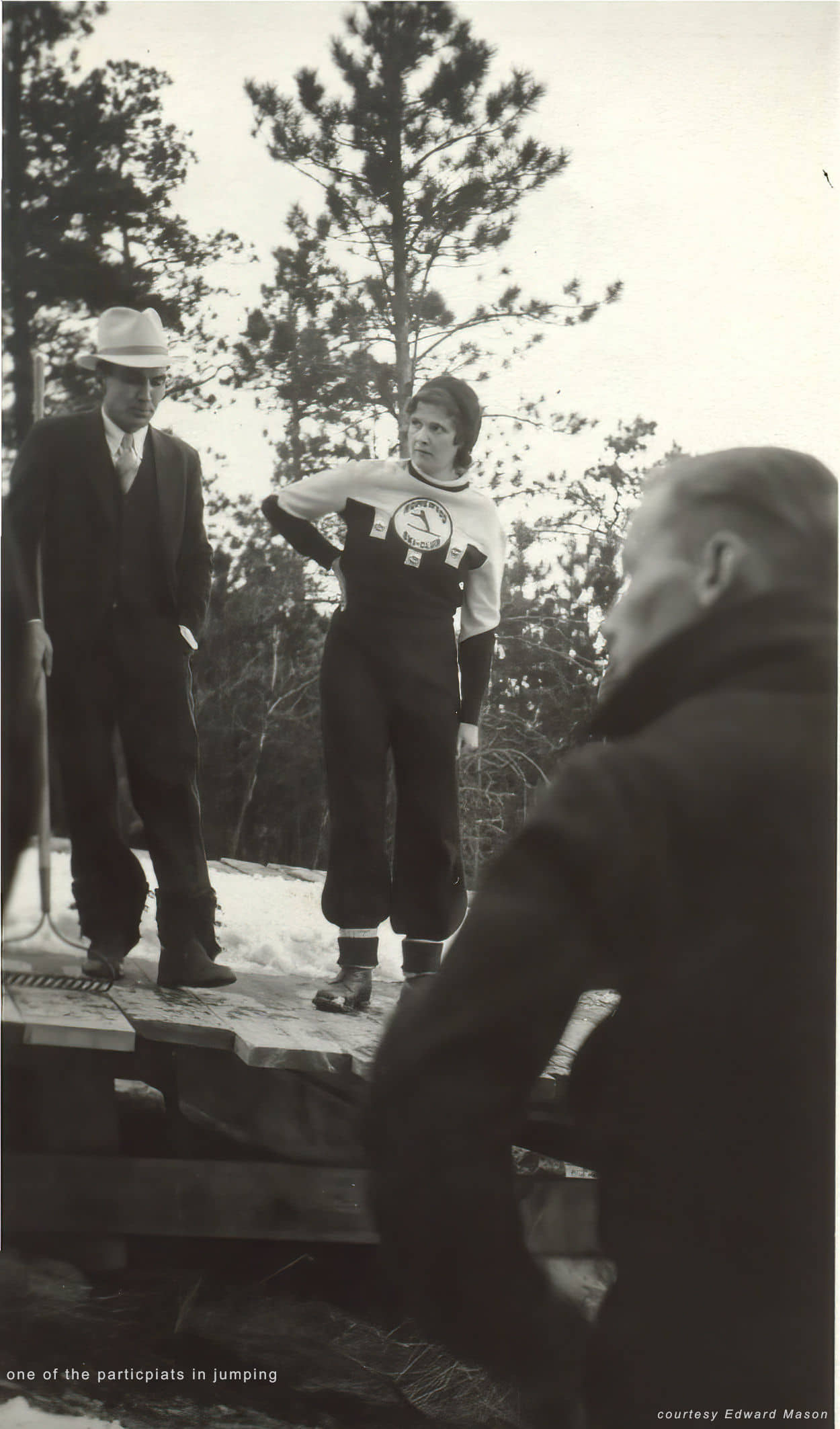 ski jump participant
